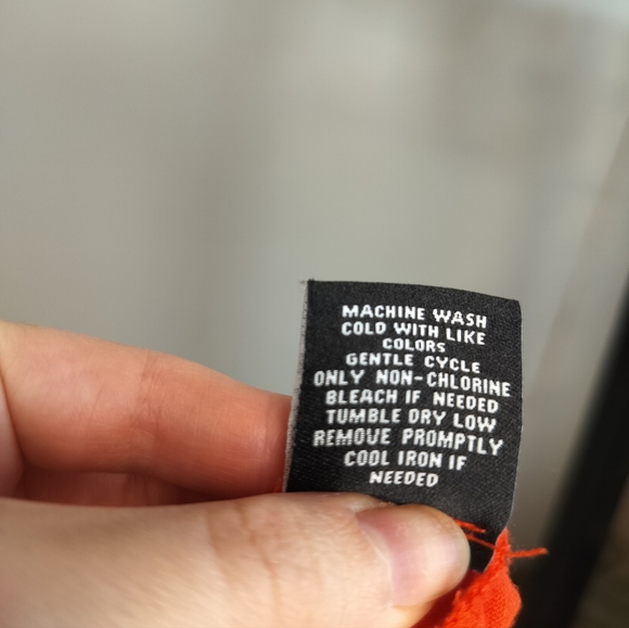 Victoria Beckham for Target Red and Black Dress with Scallop Details size small - Picture 7 of 7